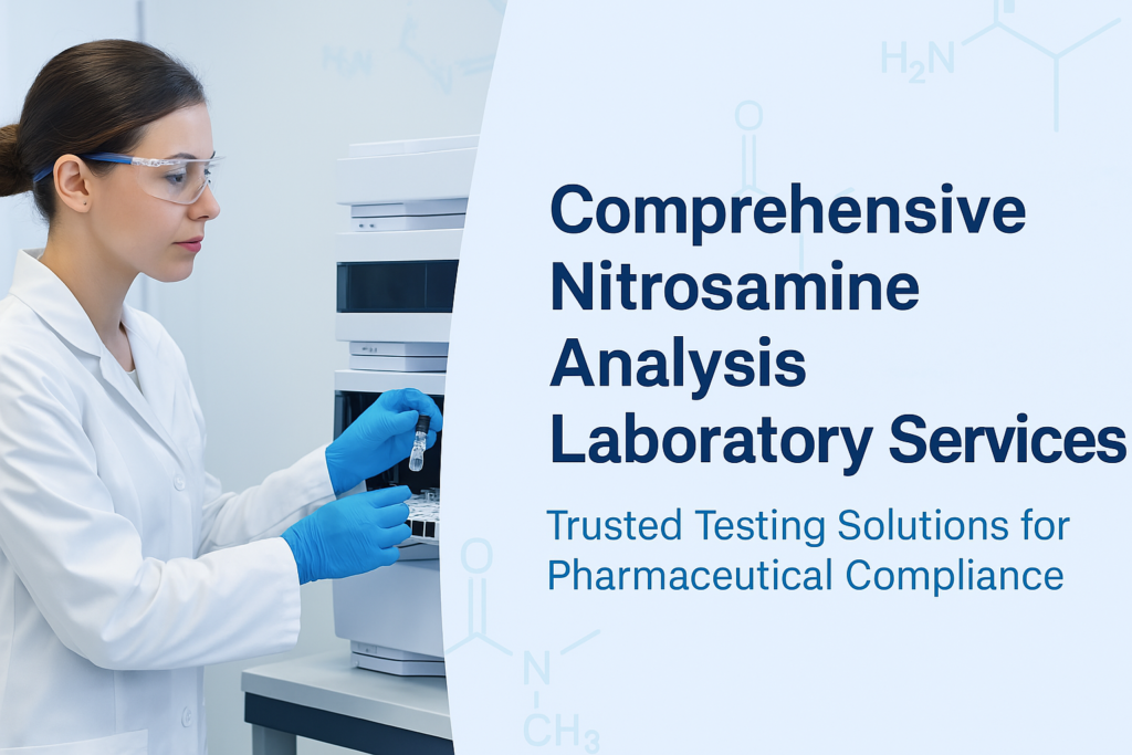 Nitrosamine Analysis Laboratory Nitrosamine Analysis Laboratory