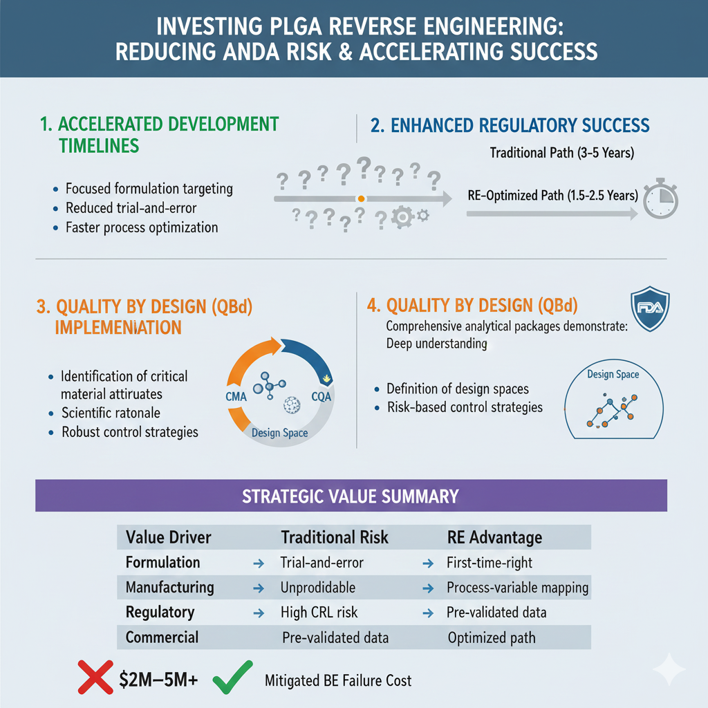 How PLGA Reverse Engineering Reduces ANDA Development Risk How PLGA Reverse Engineering Reduces ANDA Development Risk