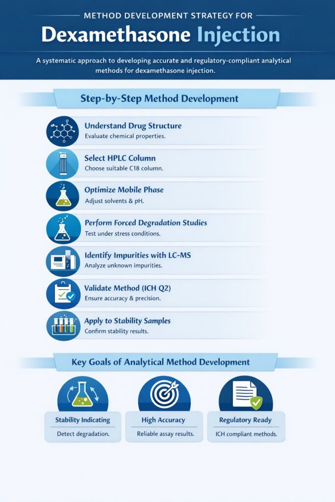 Method Development Strategy for Dexamethasone Injection